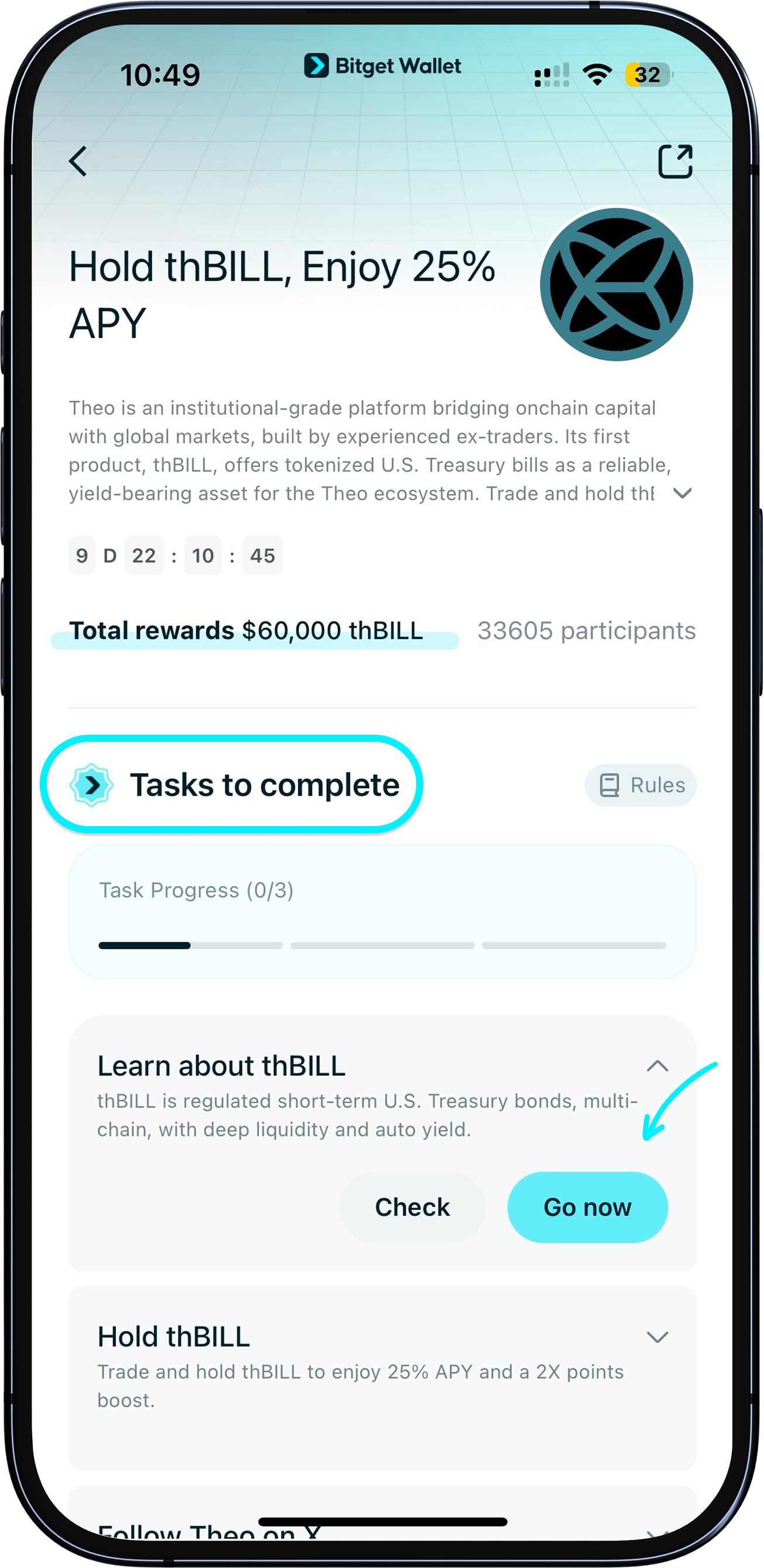Earn rewards from events