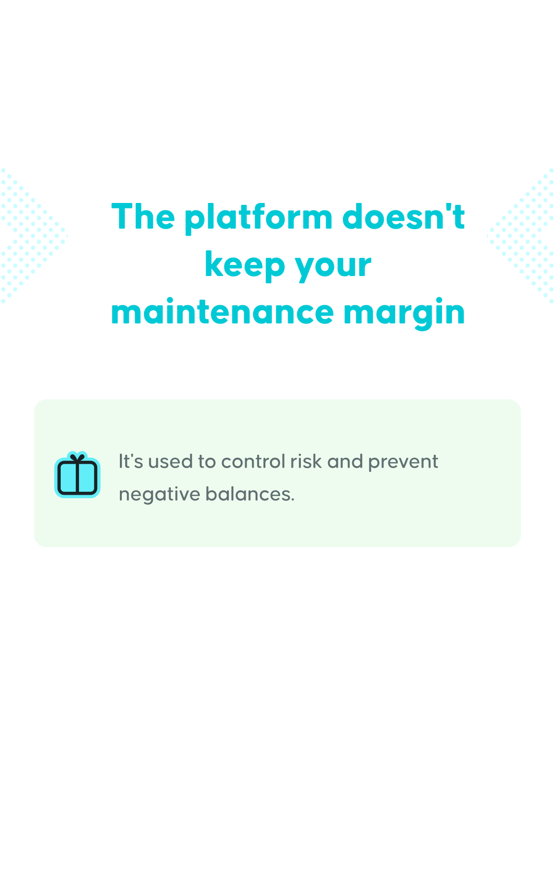 লিকুইডেশনের পর আমার রক্ষণাবেক্ষণের মার্জিন কোথায় যায়?