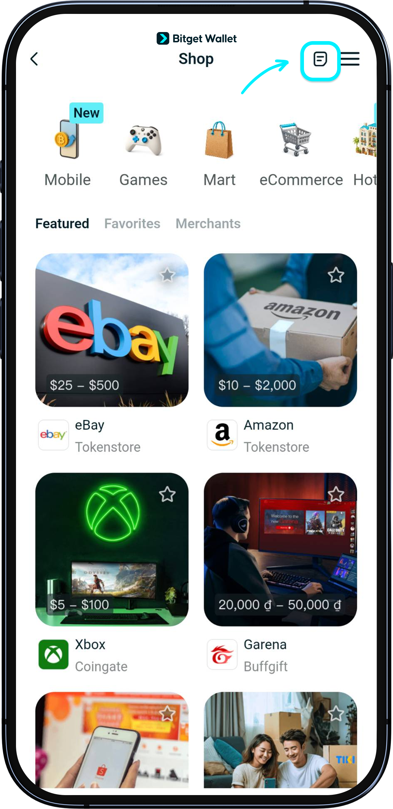 अपनी खरीदारी प्राप्त करना