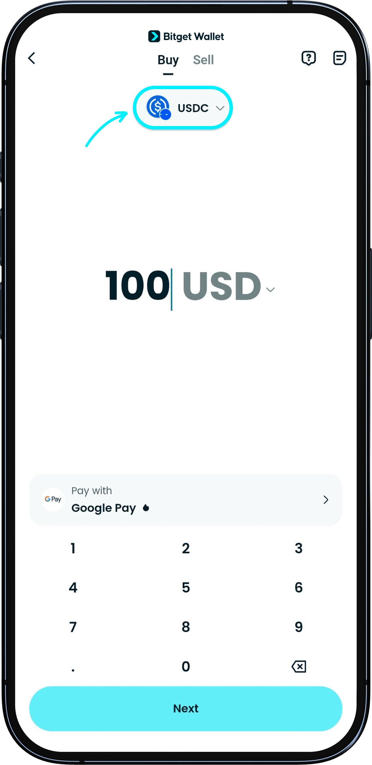 Depositing USDC on the Base network