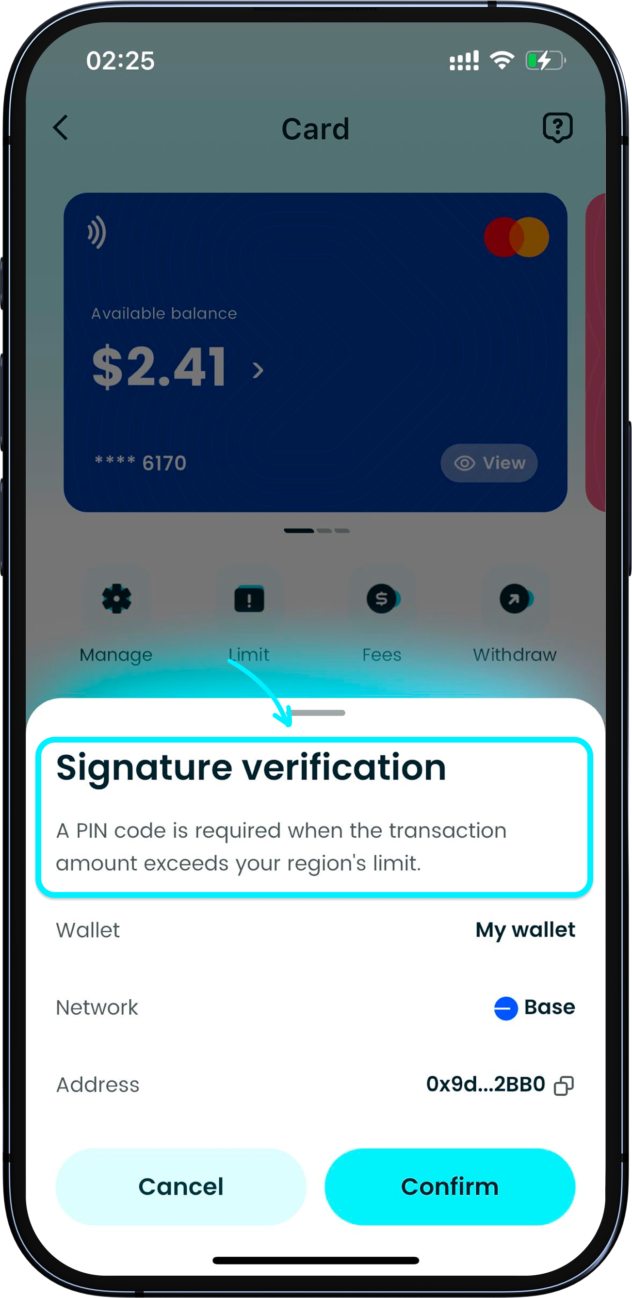 Quando usar o PIN do seu cartão
