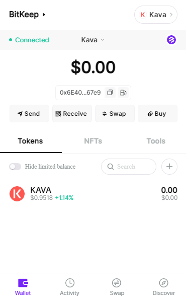 BitKeep Kava (KAVA) Wallet
