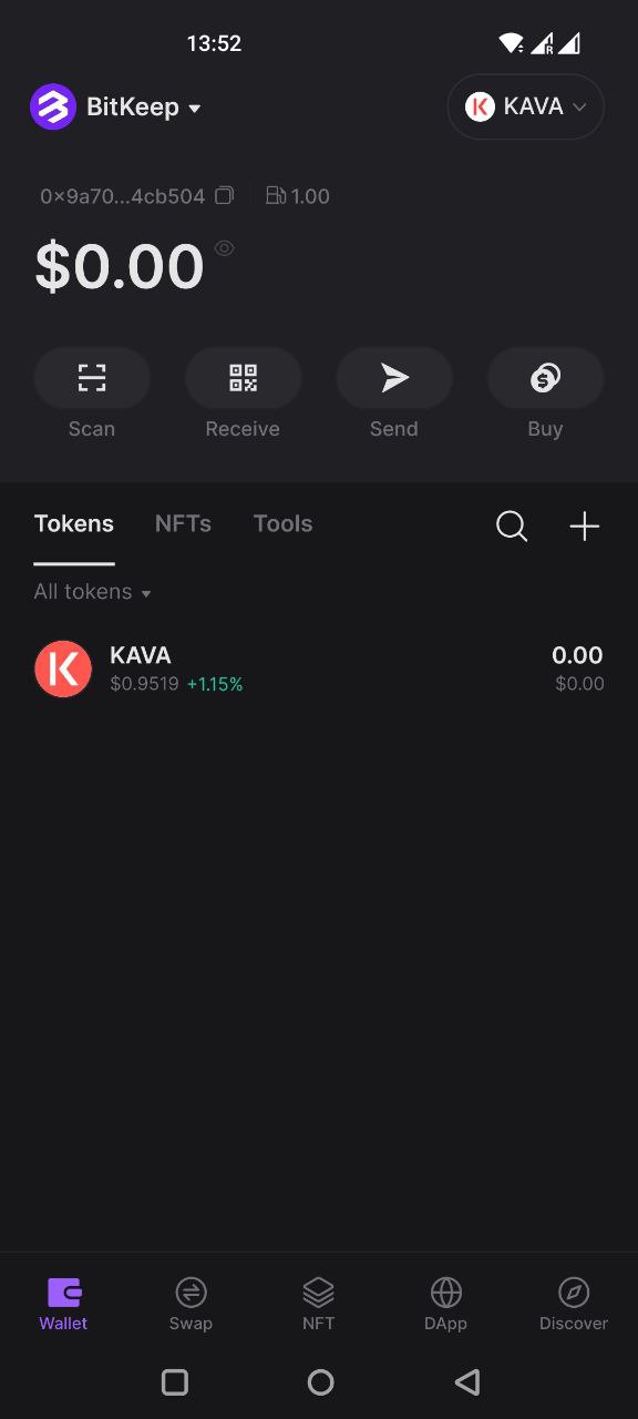 BitKeep Kava (KAVA) Wallet
