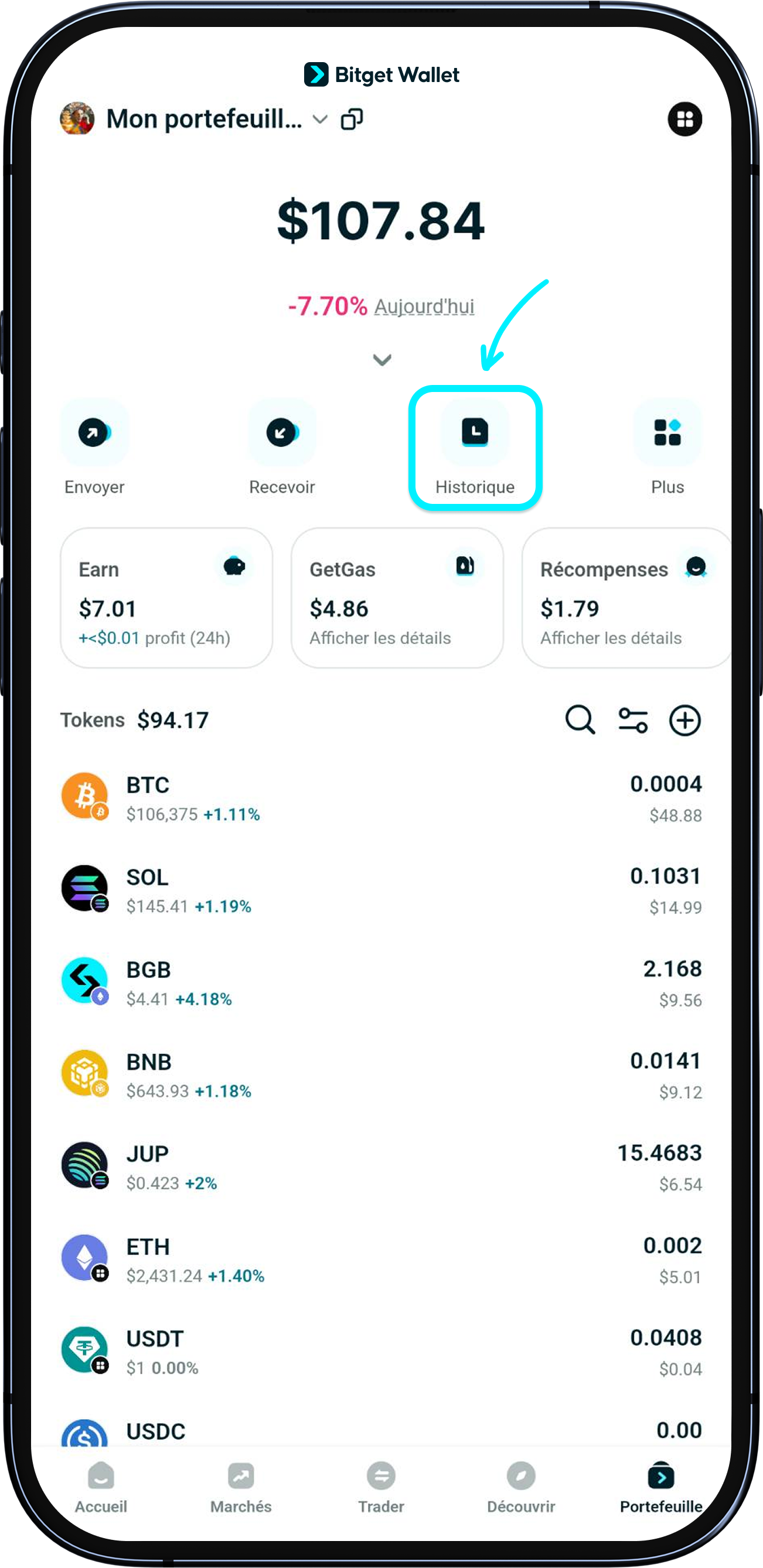 Suivre votre transaction