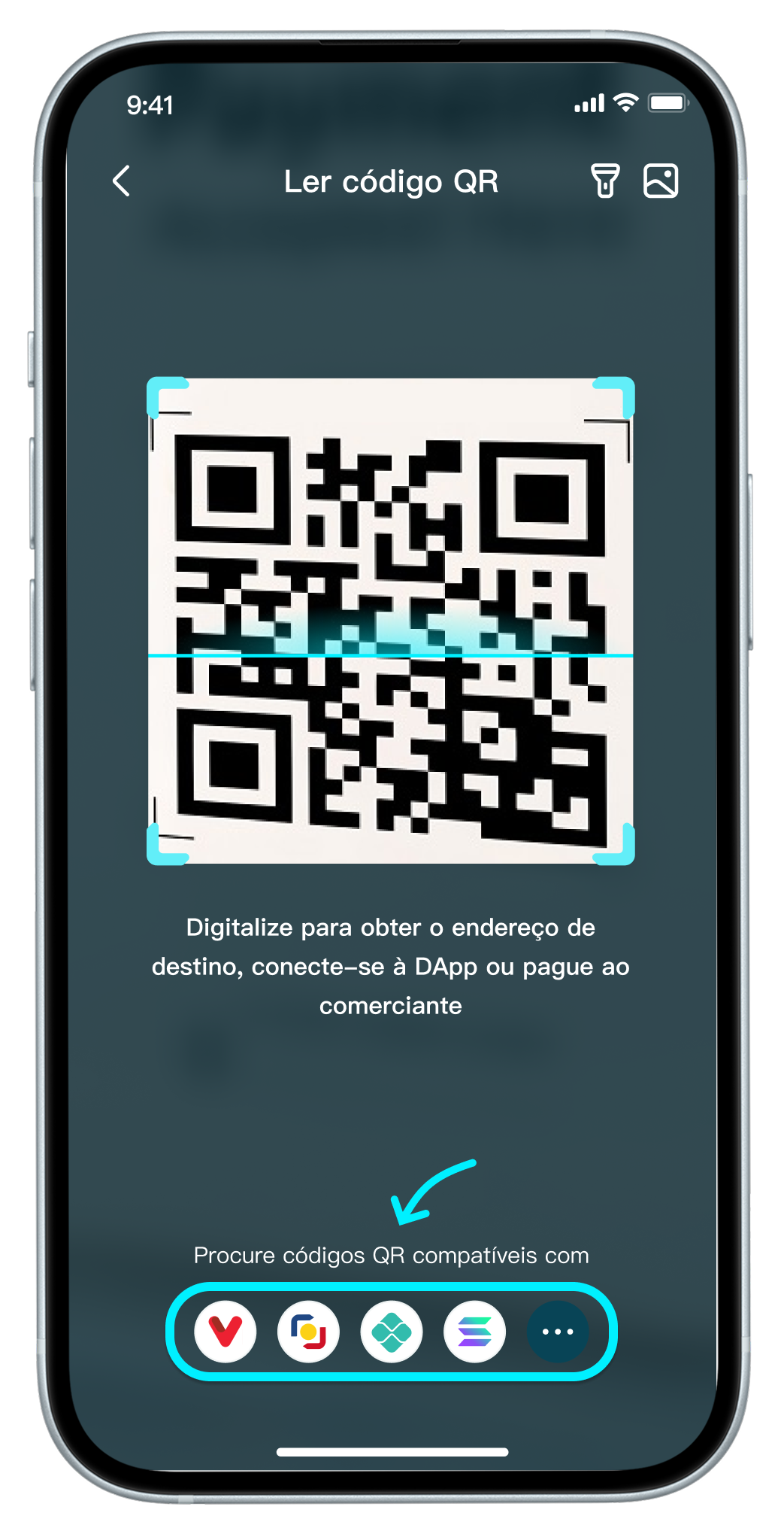 QR codes nacionais disponíveis