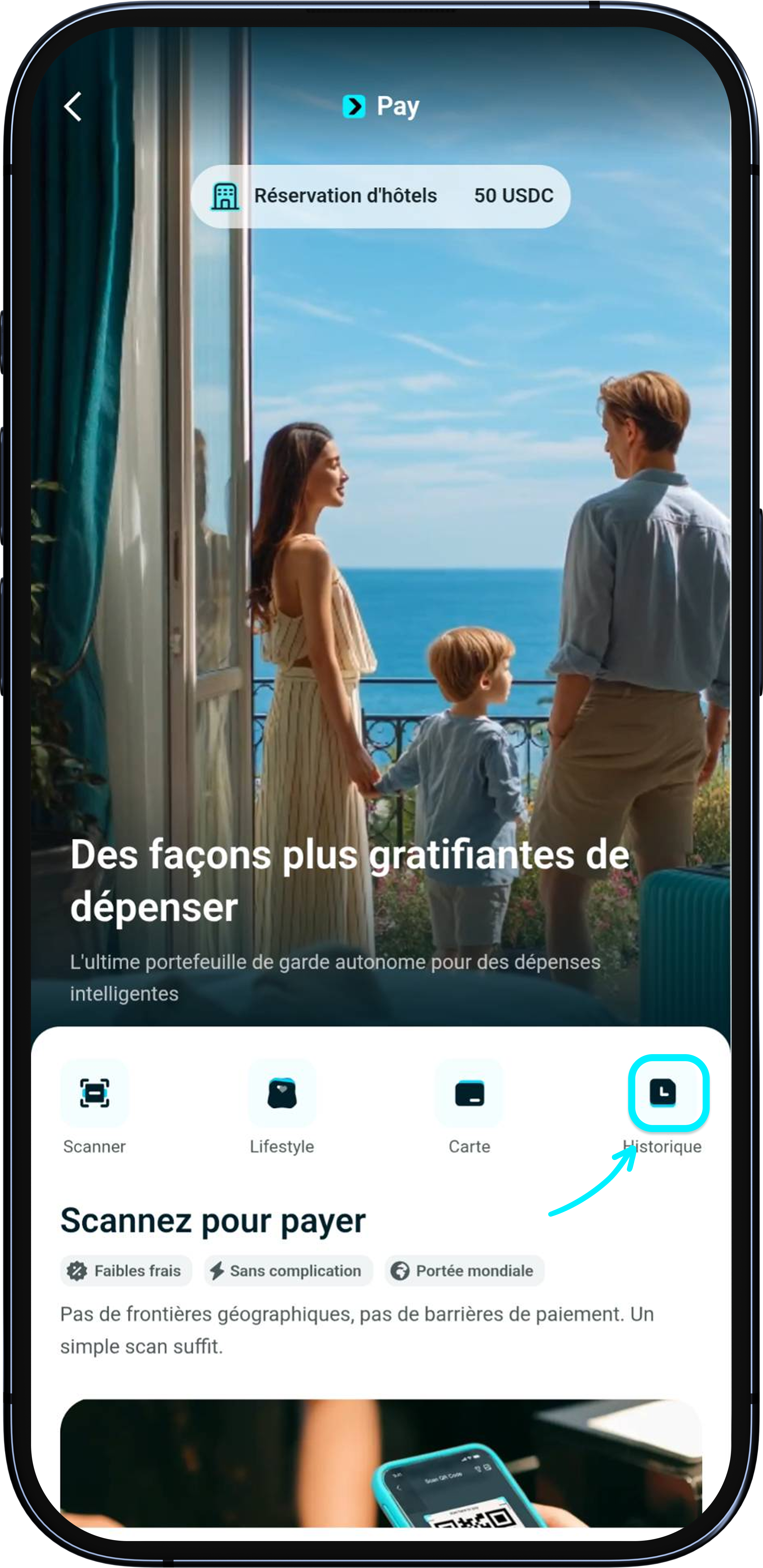 Où puis-je consulter mes transactions ?