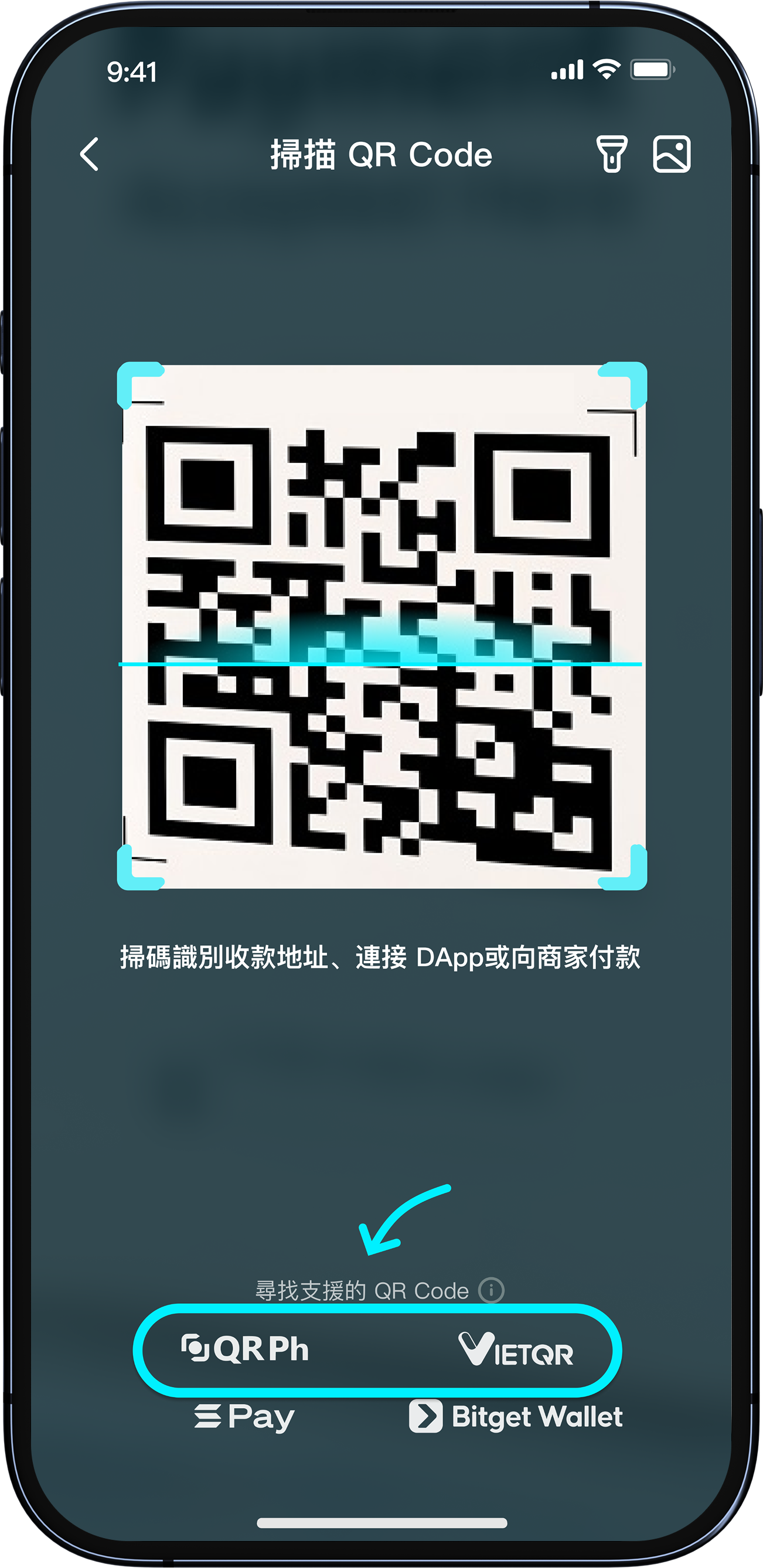 支援哪些國家二維條碼？