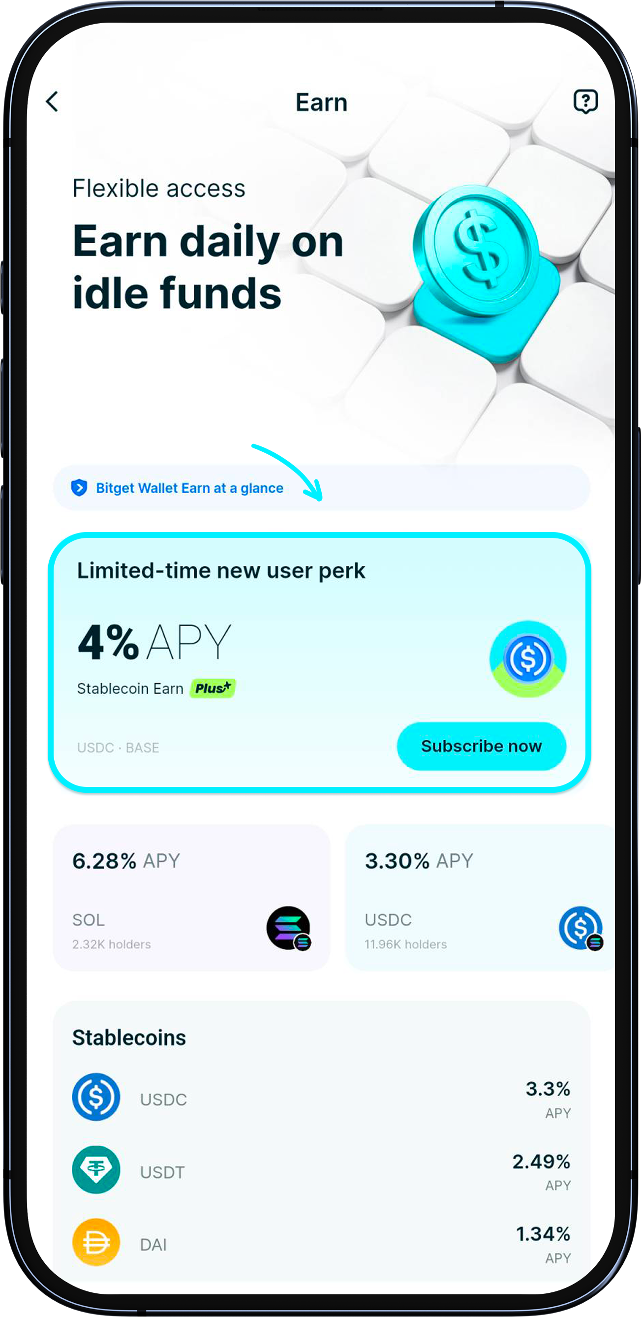 Apa itu Stablecoin Earn Plus?