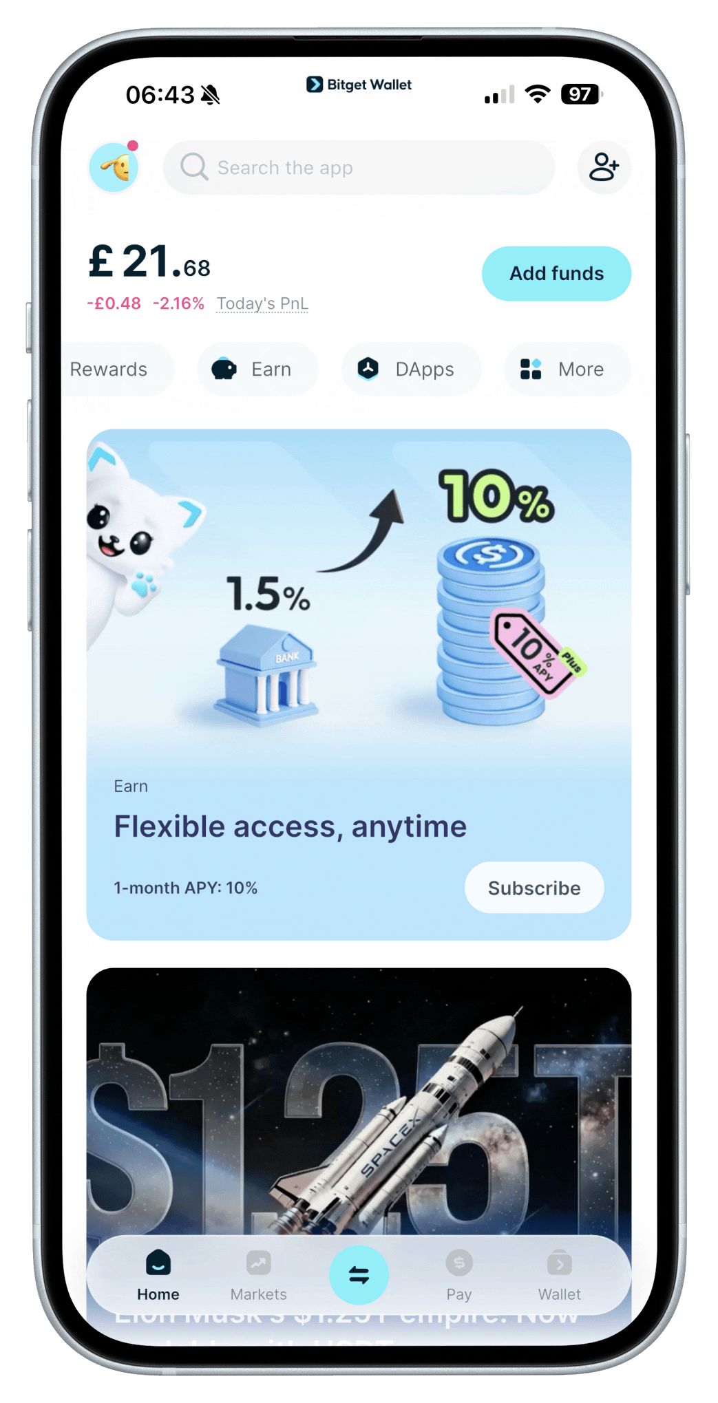 Top up your mobile with crypto