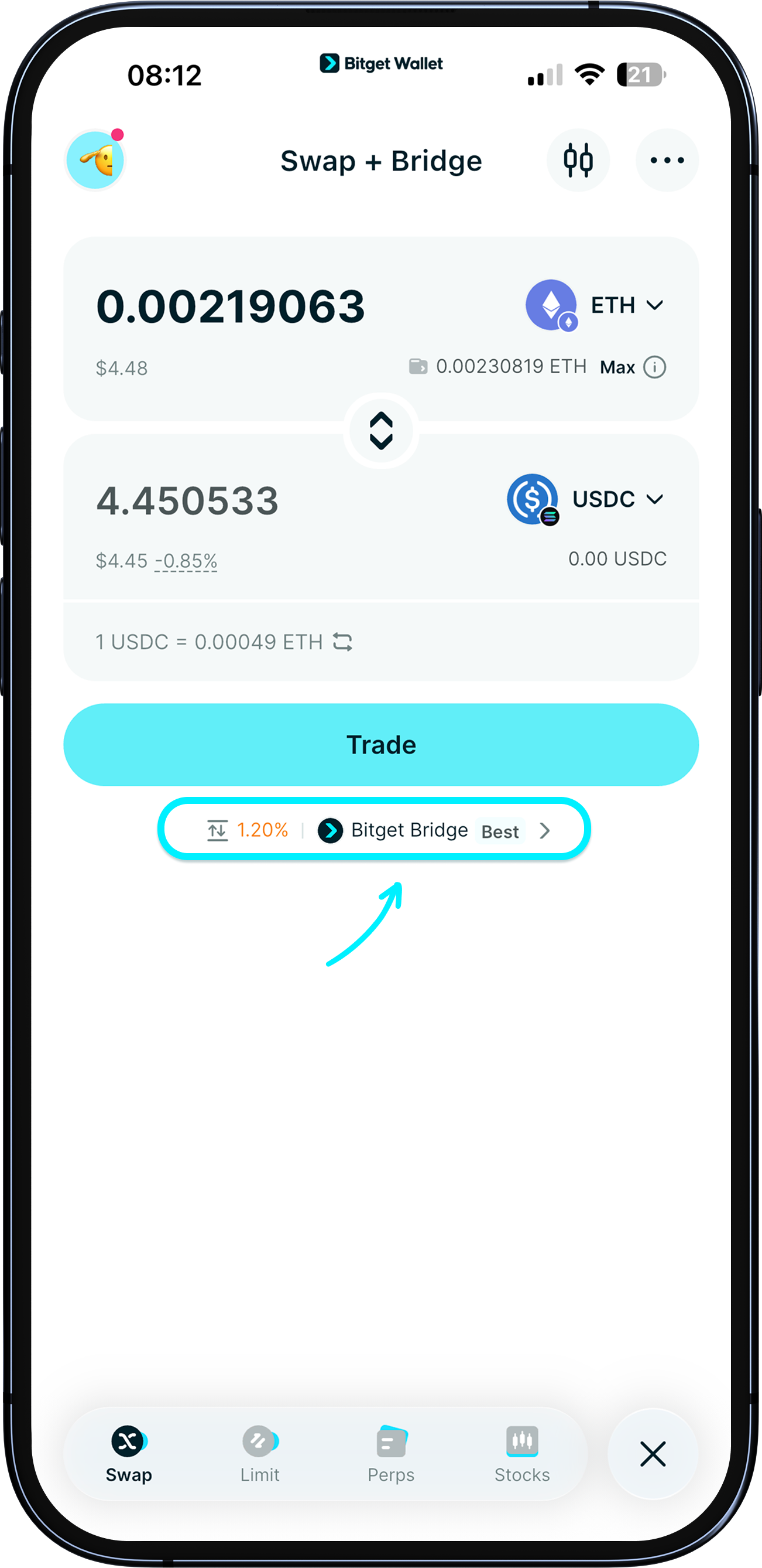 Check transaction details
