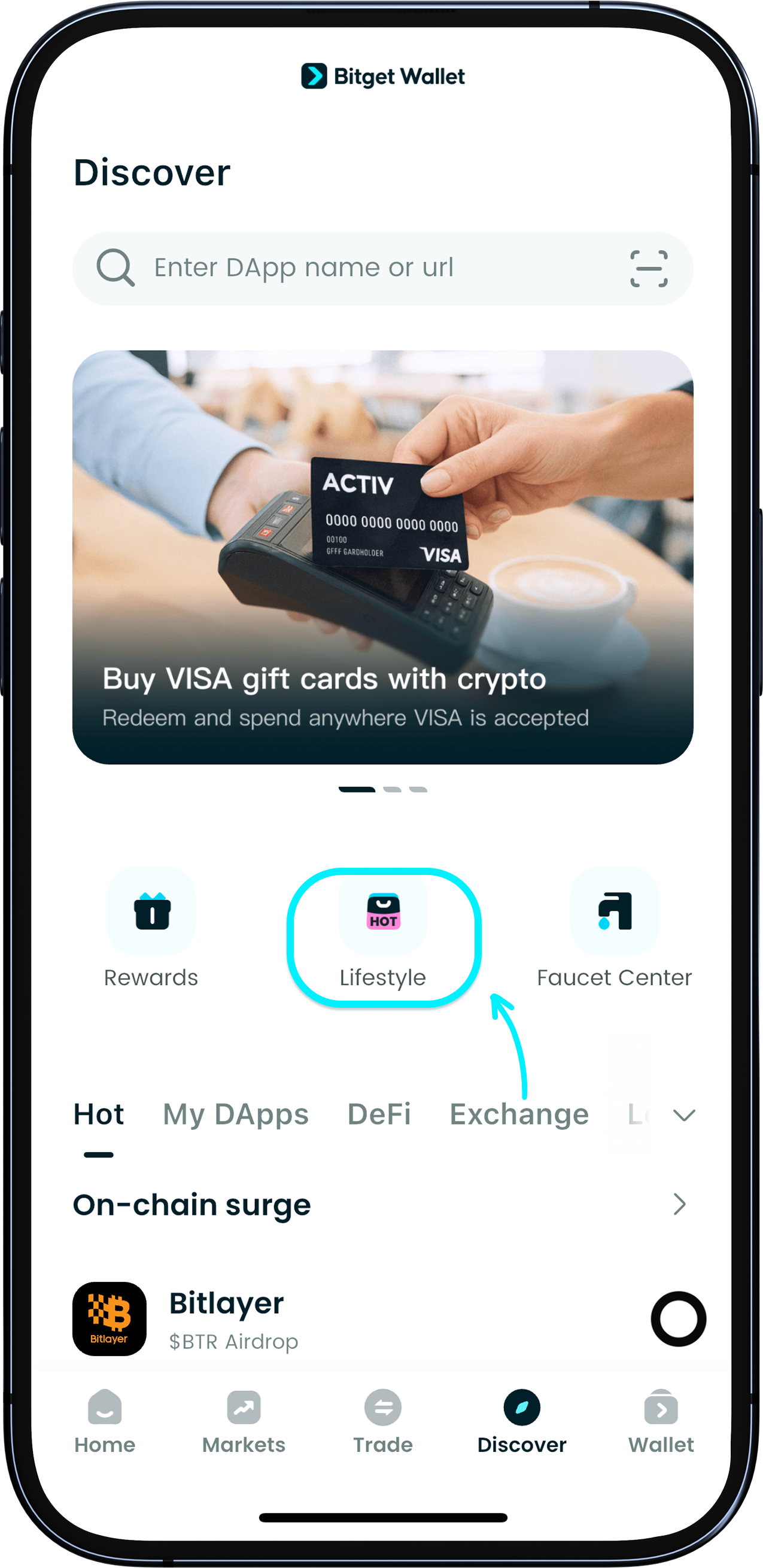 How to shop on the lifestyle page | Shop with crypto - Bitget Wallet Help  Center