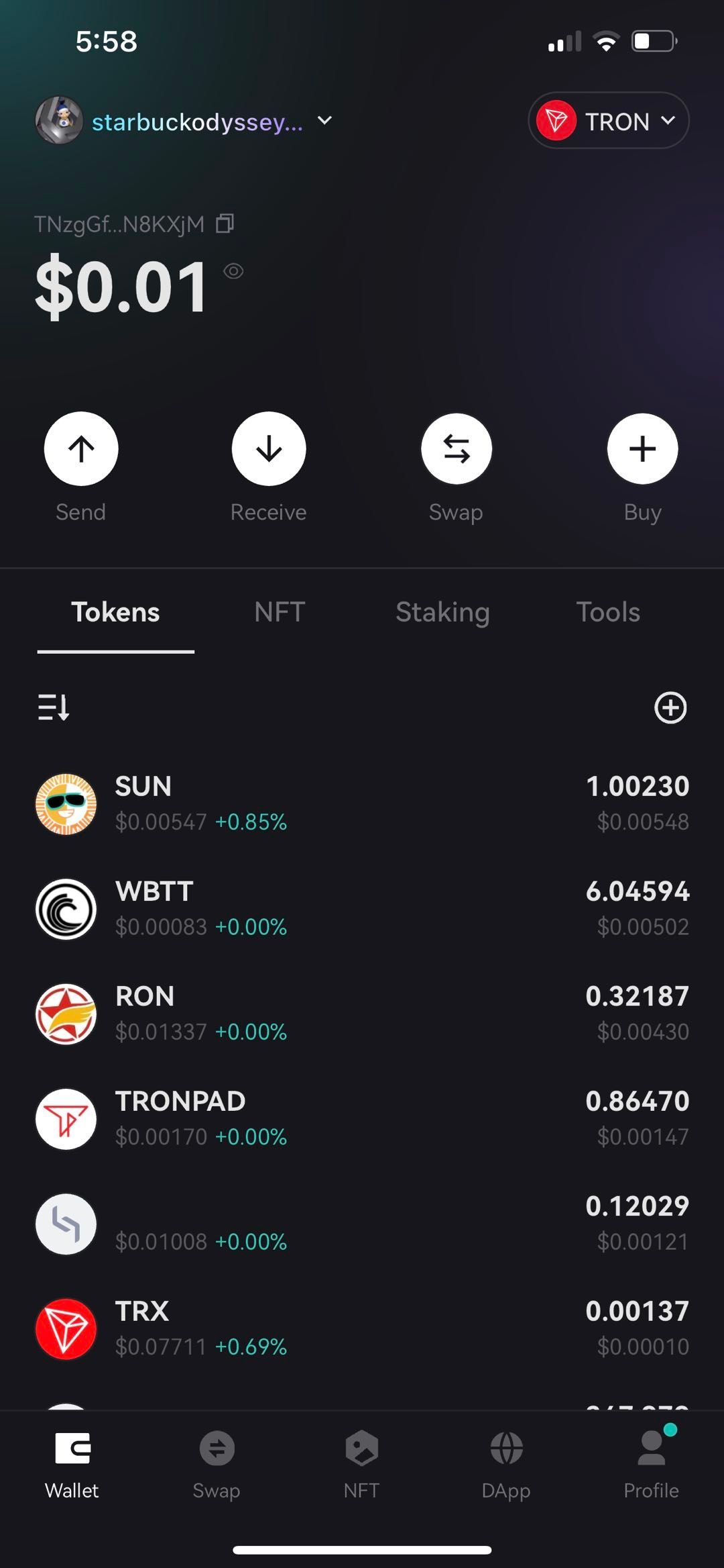 Carteira TRC20 (USDT-TRON)