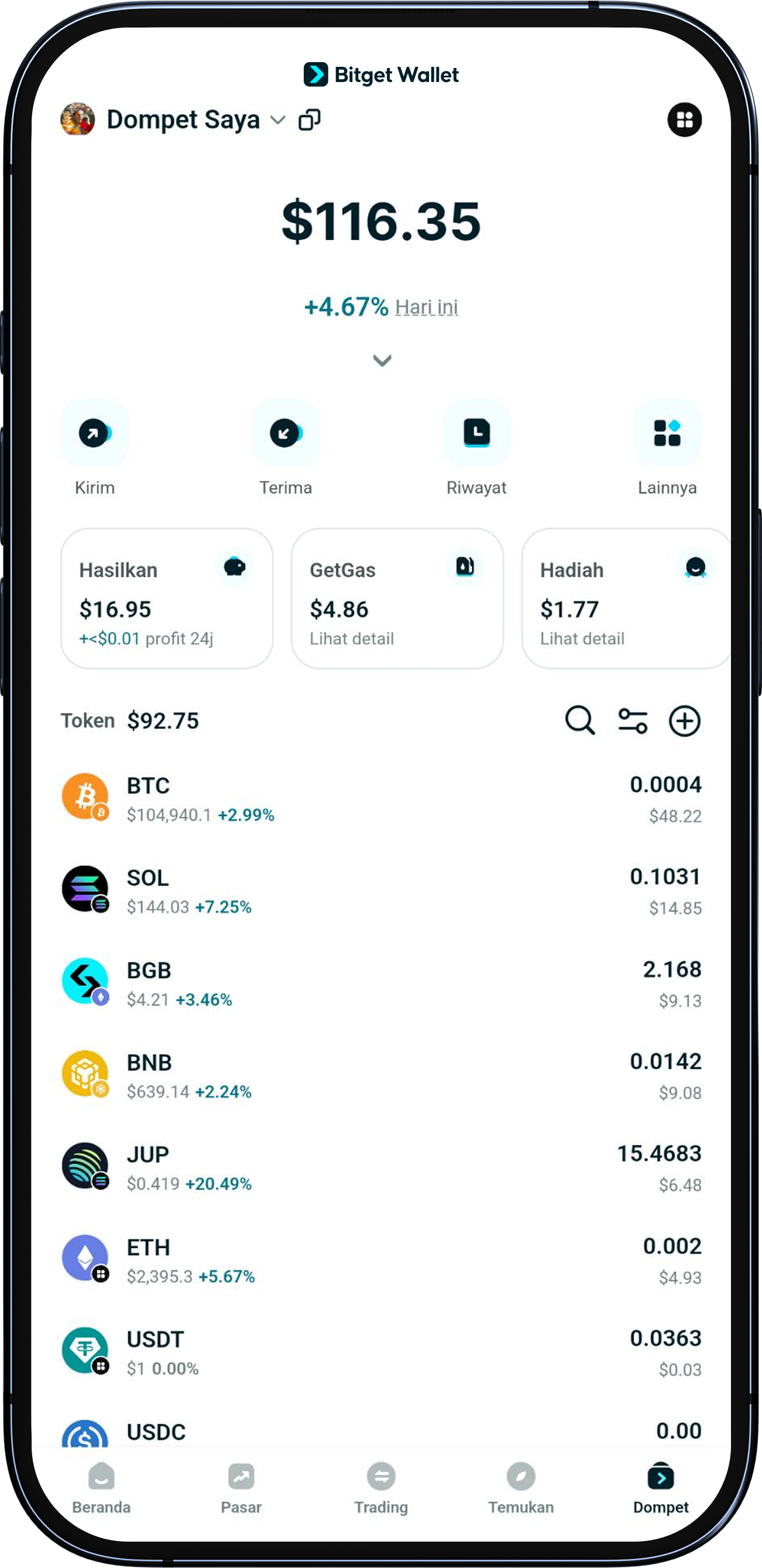 Cara aman mengimpor dompet lain