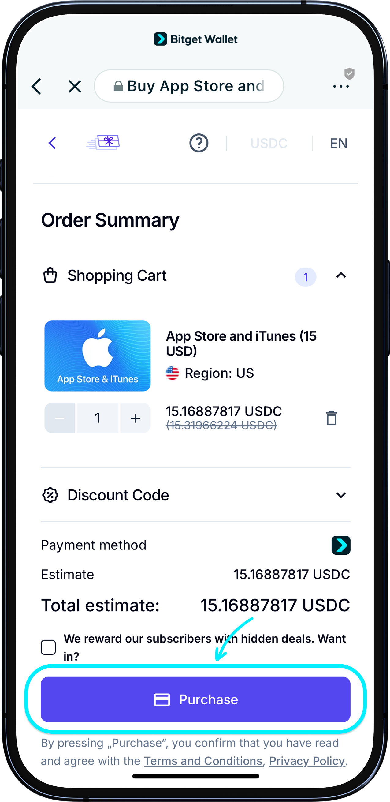 चेकआउट करना