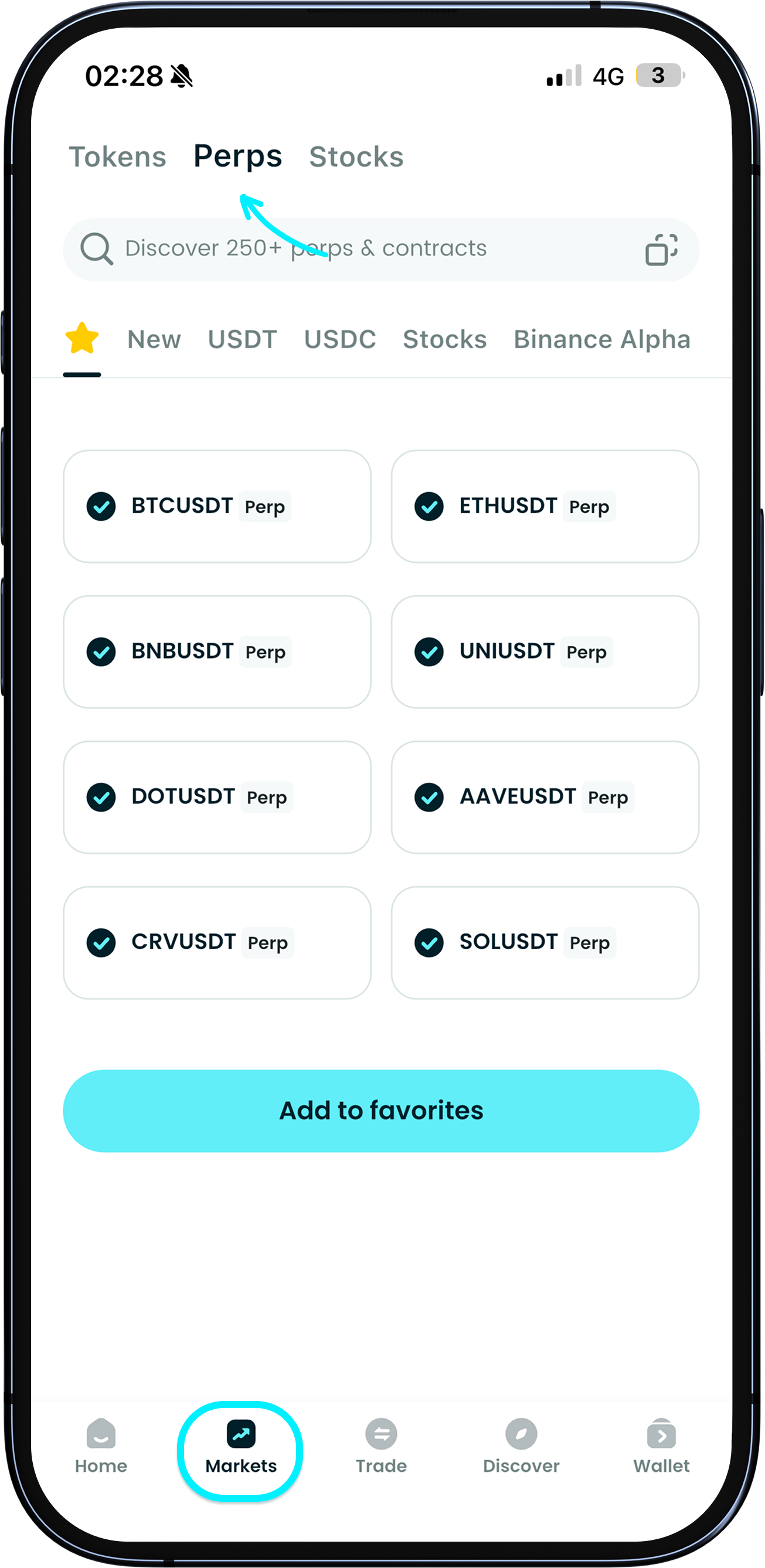 How to open a perps trade | Perps trading - Bitget Wallet Help Center