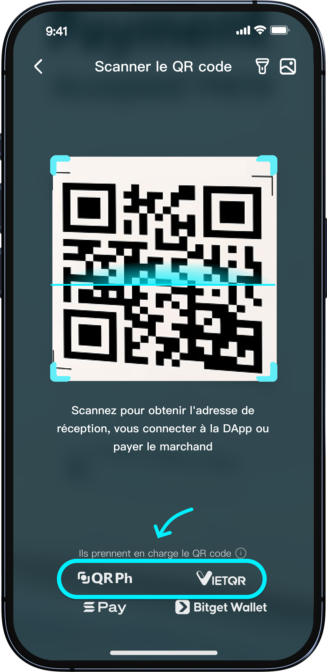 QR nationaux pris en charge