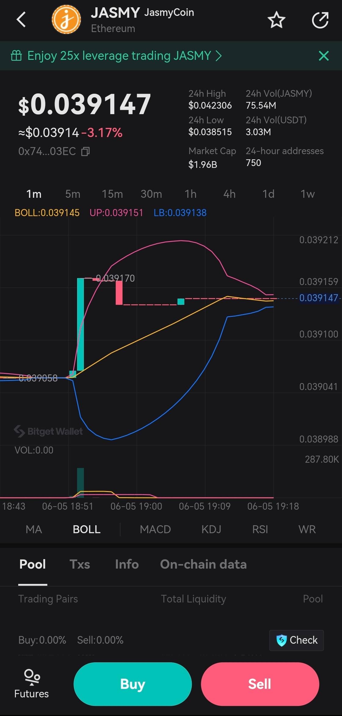 下载JasmyCoin 钱包步骤