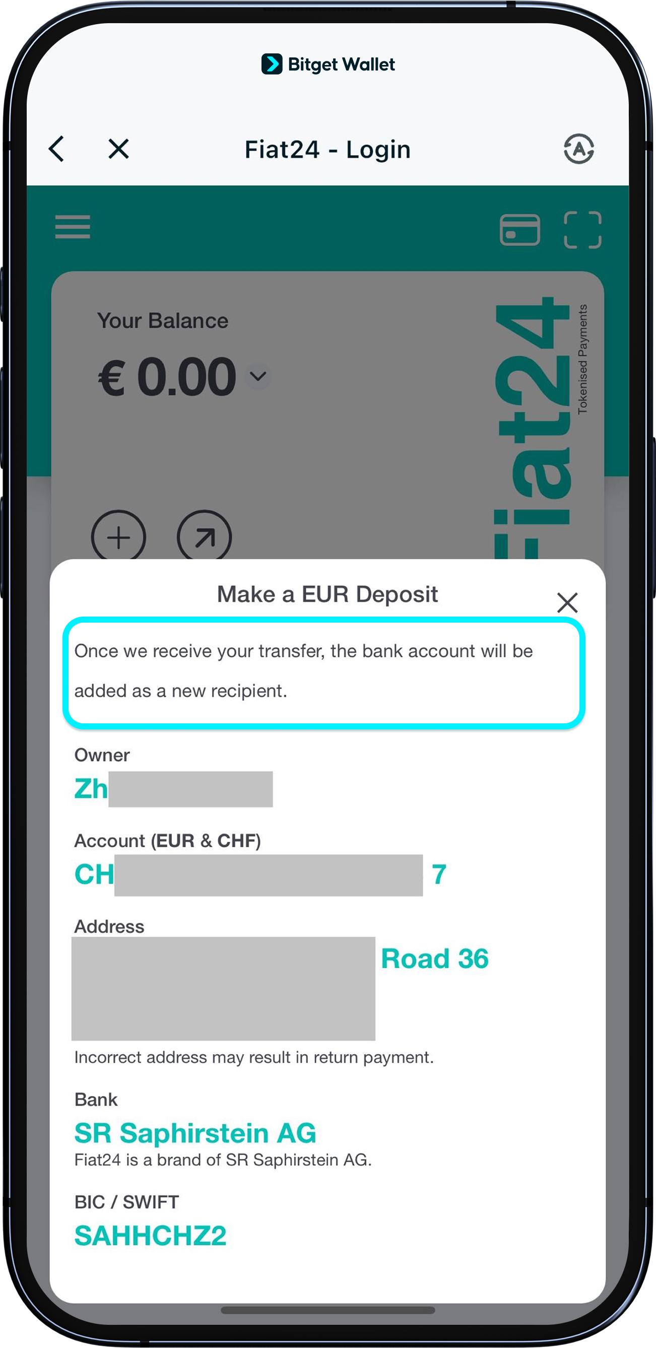 如何向欧洲银行账户转账| 中国大陆- Bitget Wallet 帮助中心