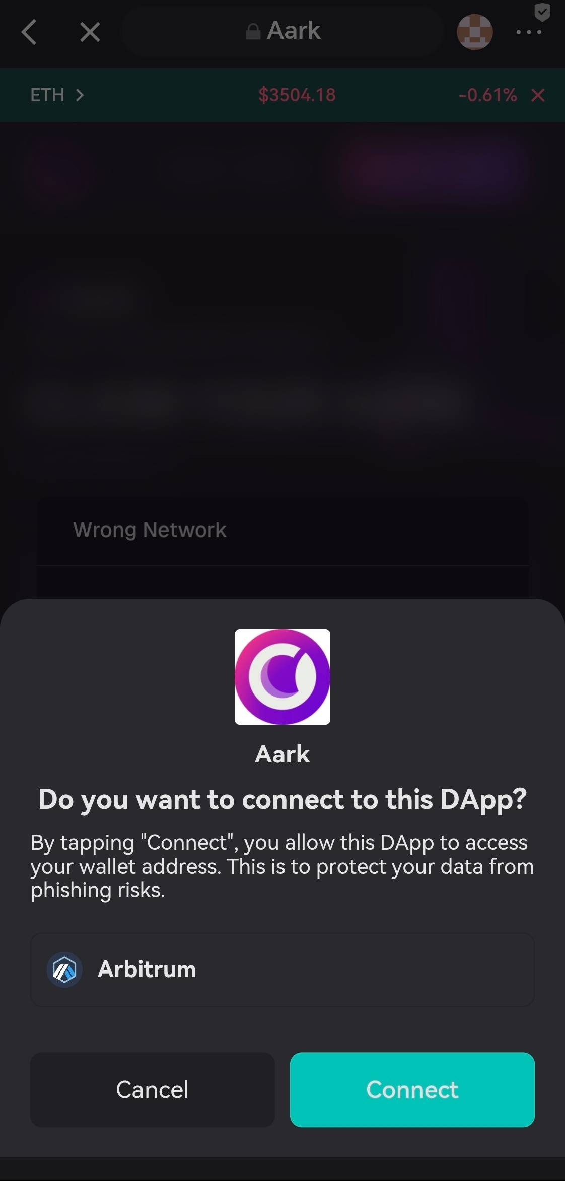 Download Aark Wallet Steps