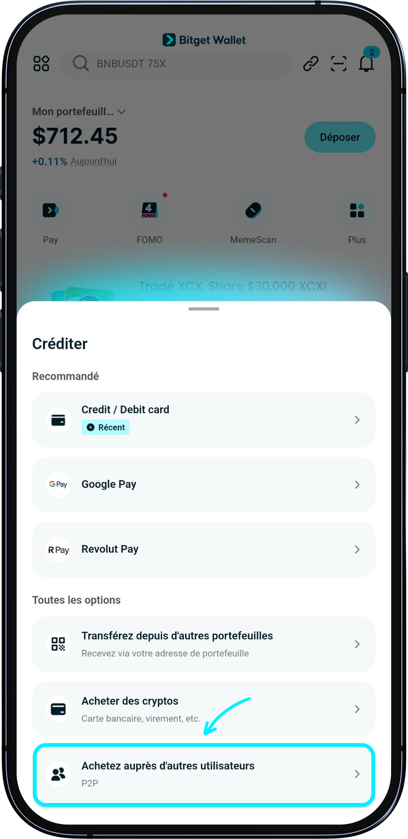 Comment démarrer le trading P2P