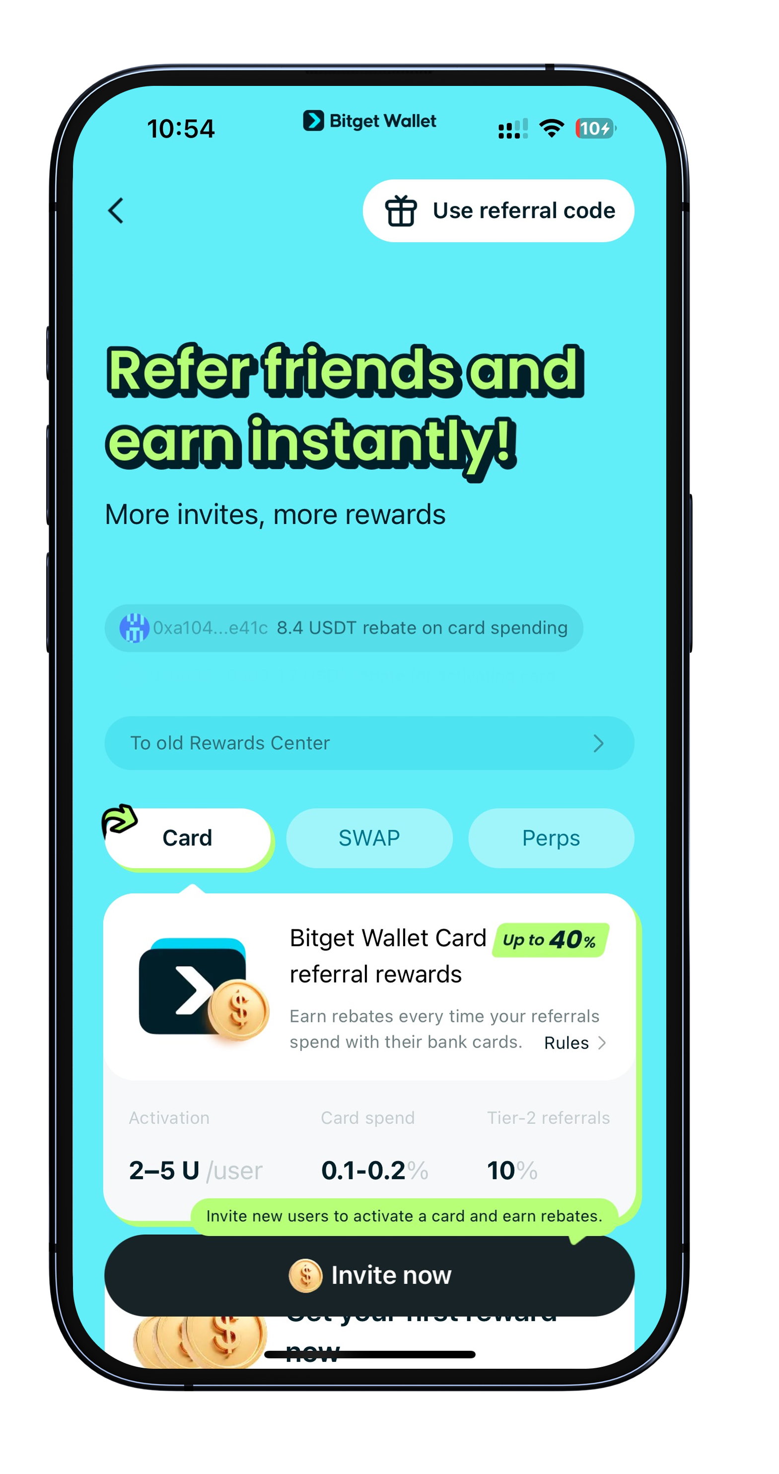 How to invite friends and earn commissions | APAC - Bitget Wallet Help  Center