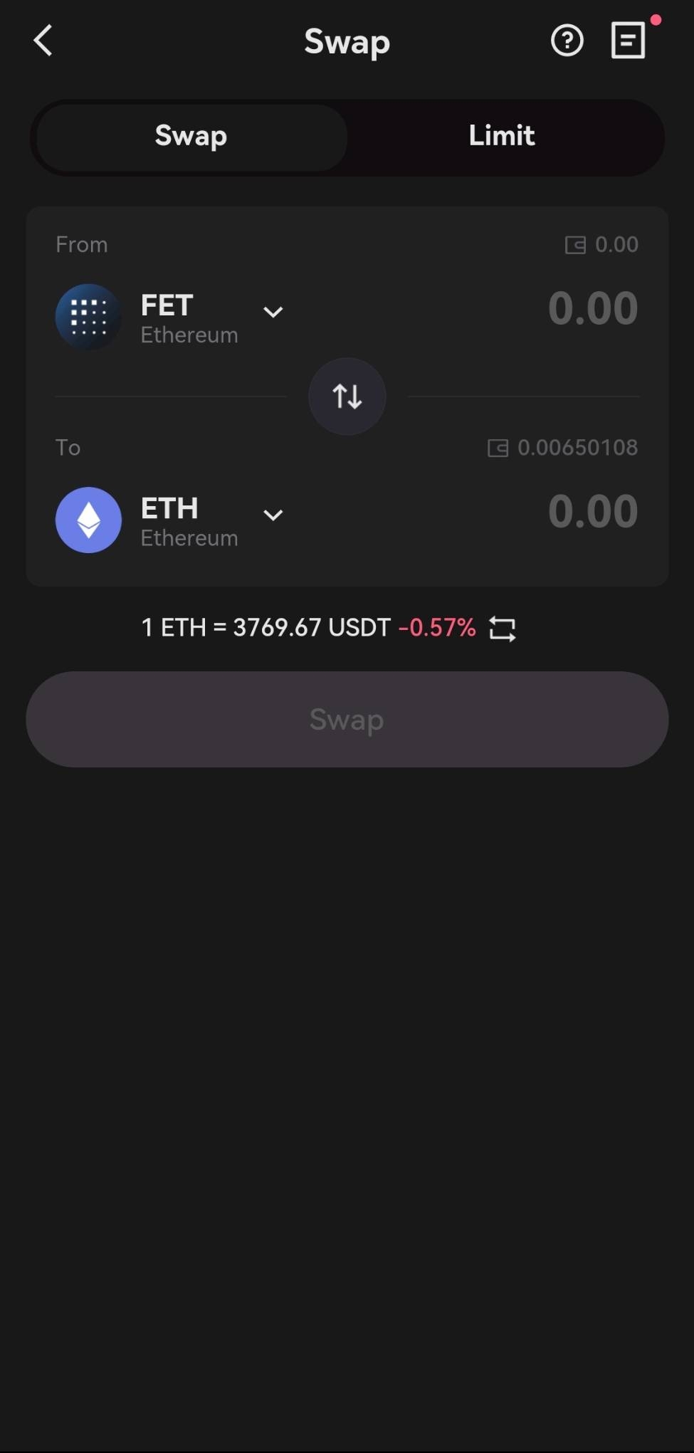 Download  Fetch.ai （FET）Wallet  Steps