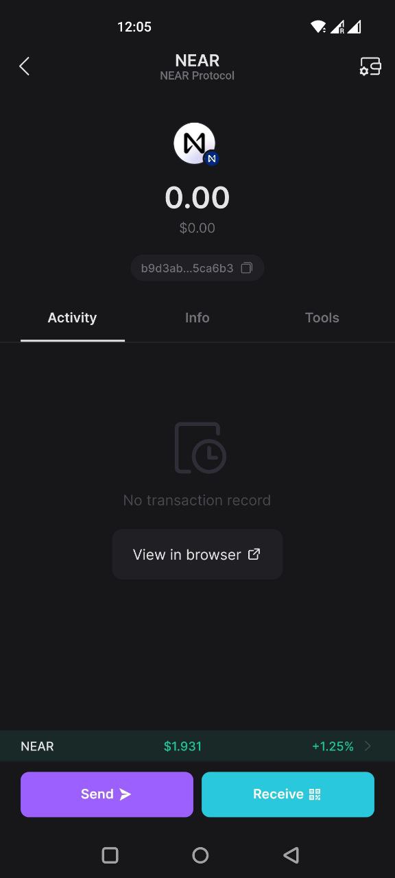 How to Create a NEAR Wallet in Bitget Wallet