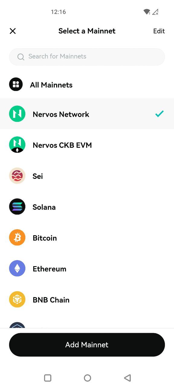 Download Nervos Network Wallet