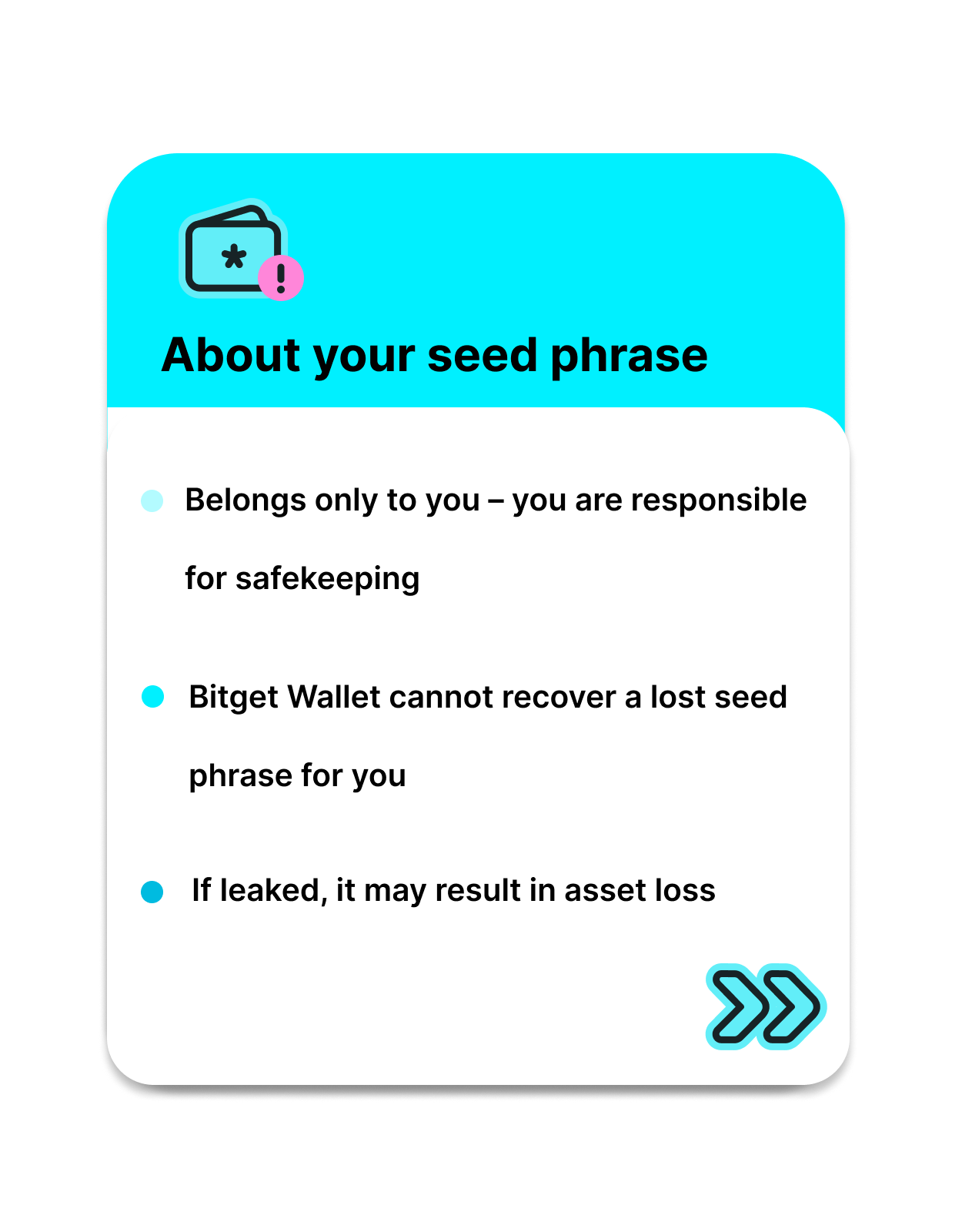 Warum sollten Sie Ihre Seed-Phrase sichern?