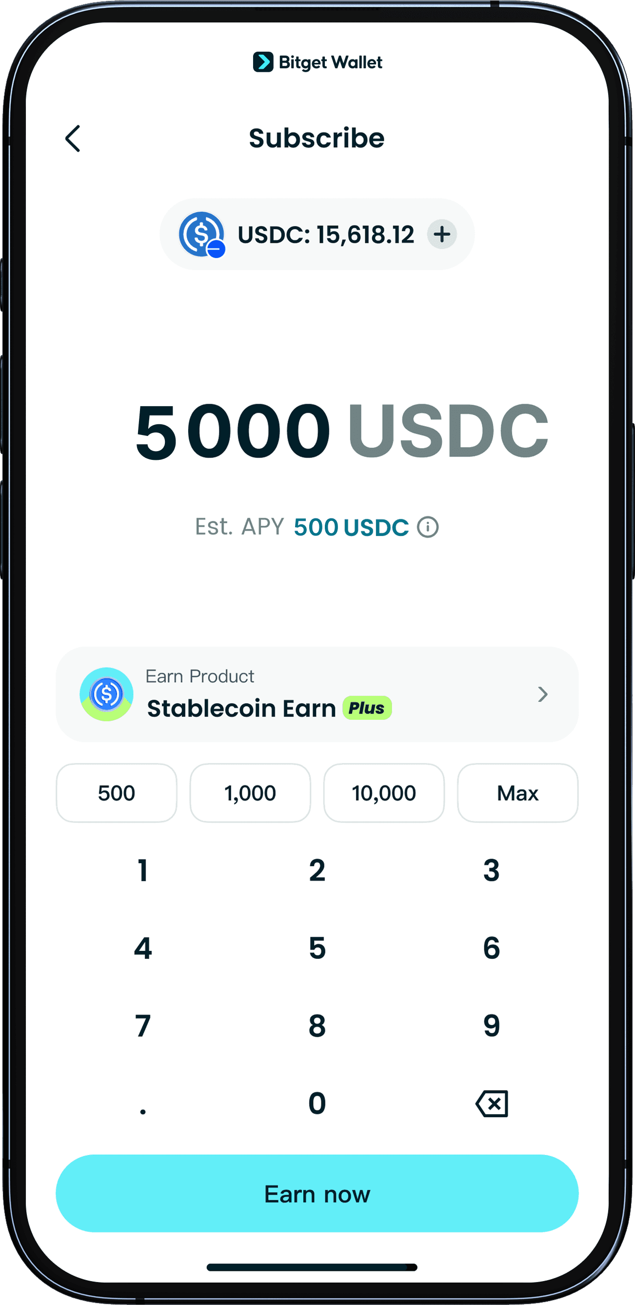 Enter amount to invest