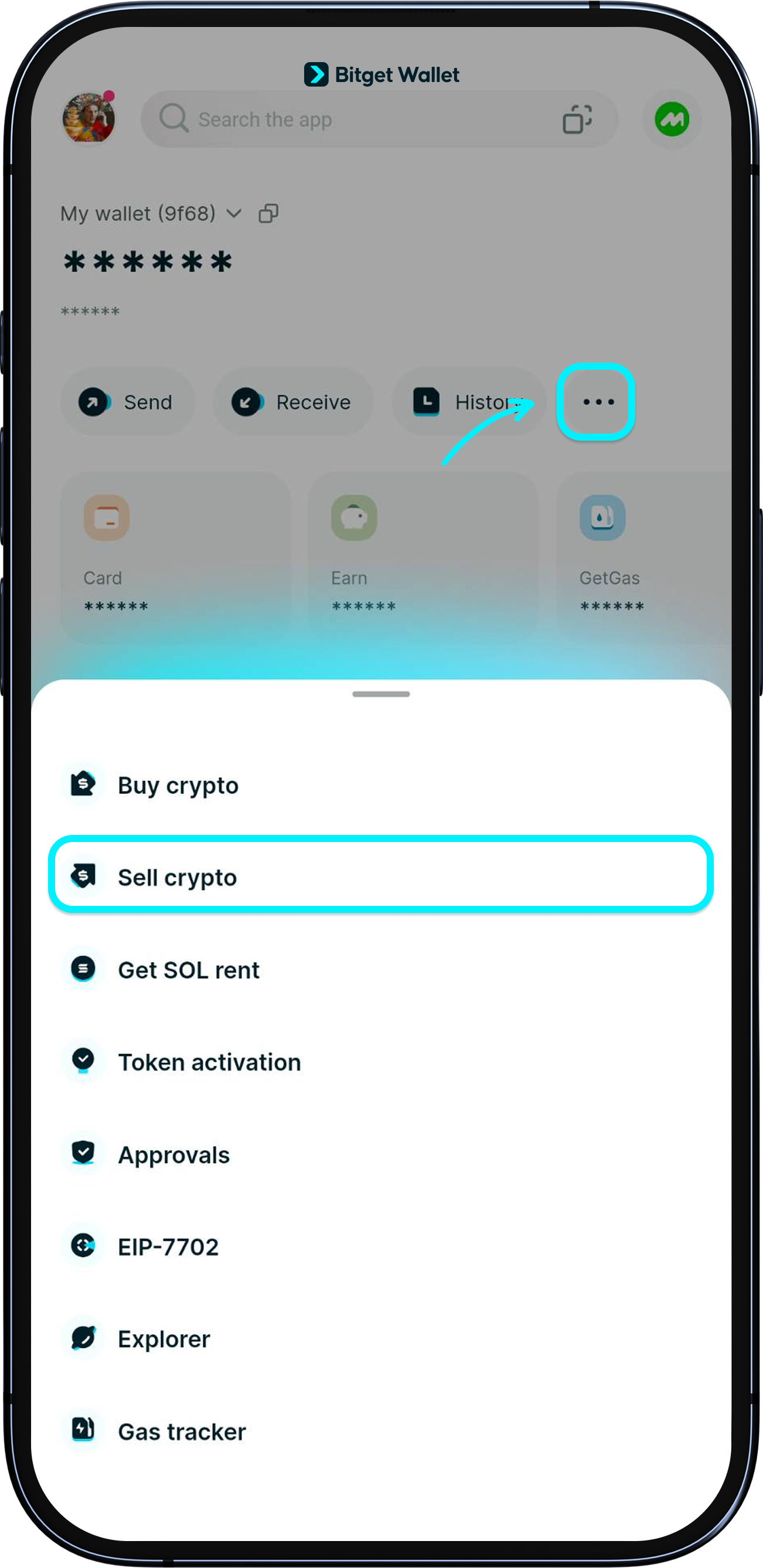 Come prelevare i miei asset?
