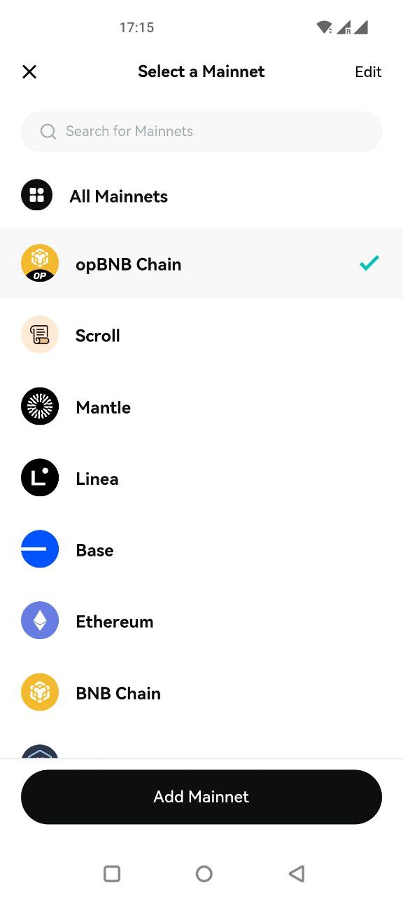 Download opBNB Wallet Steps