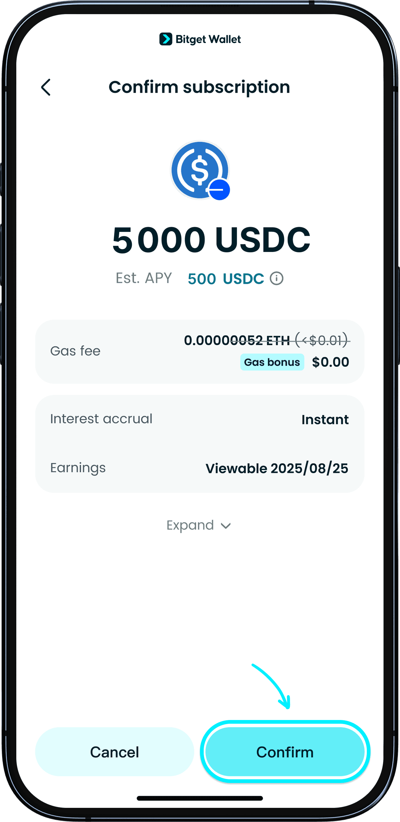 Confirm subscription