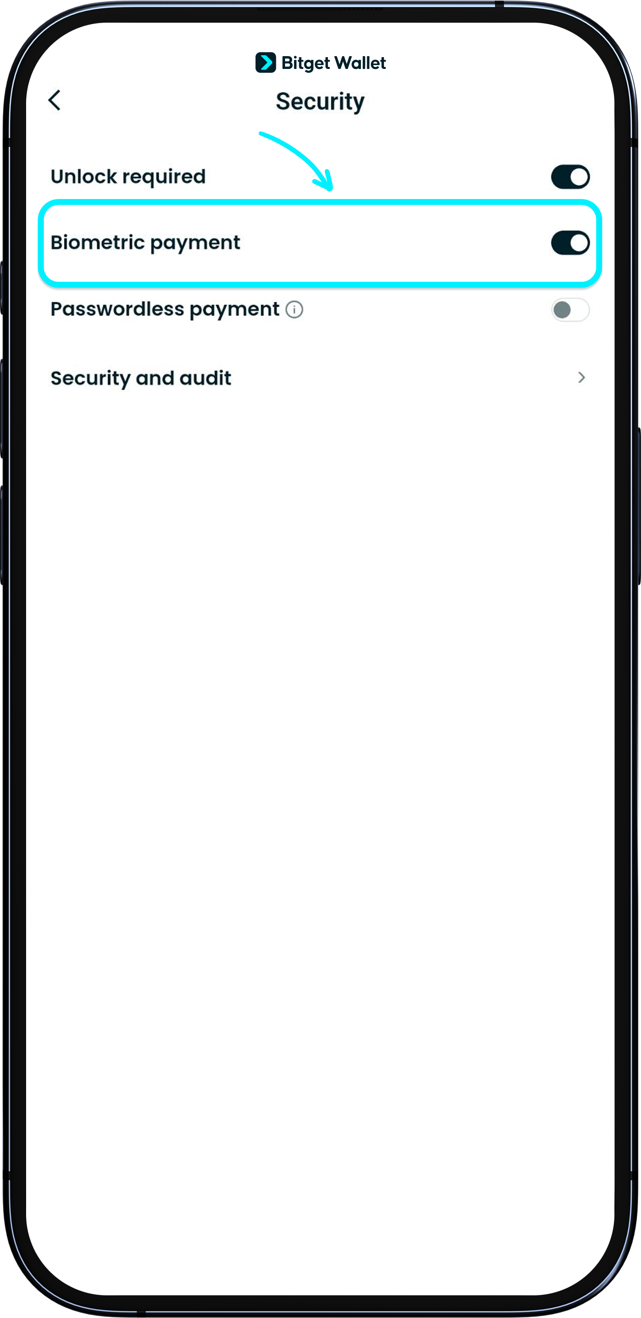 عزز أمان محفظة Bitget Wallet الخاصة بك
