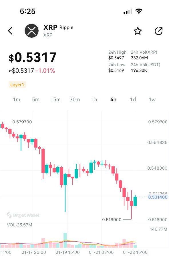 Portfel Ripple (XRP)