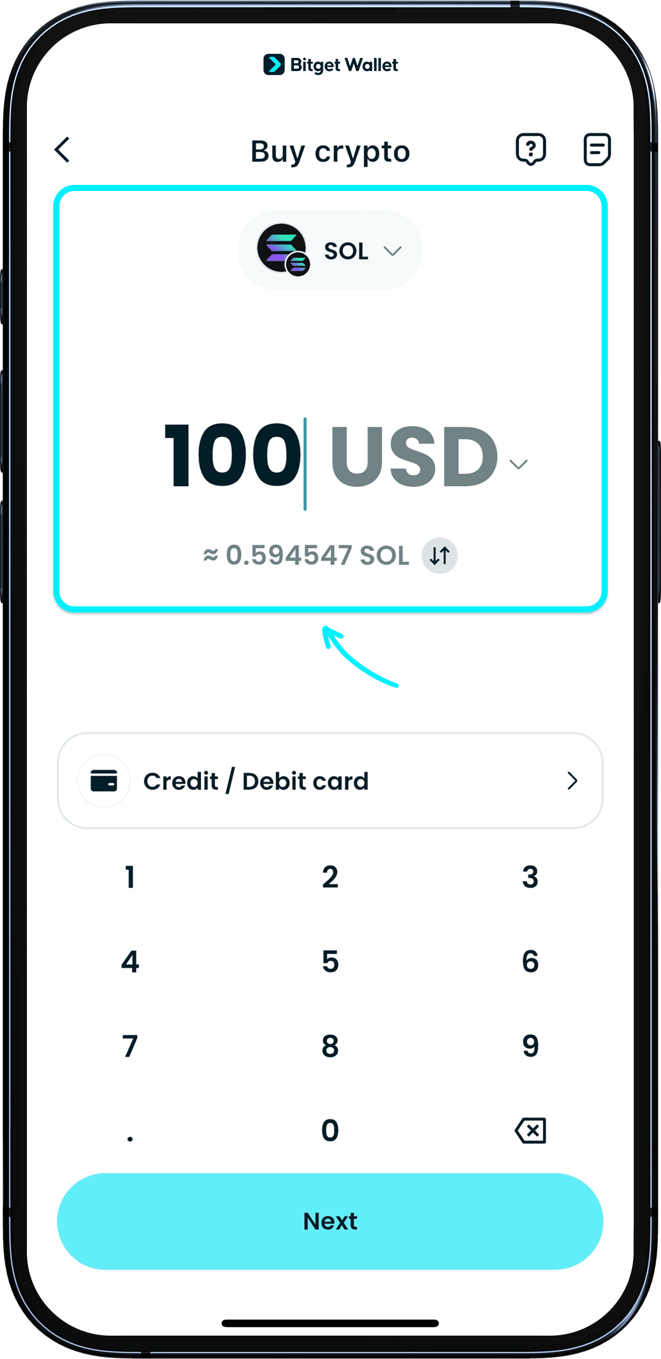 Выберите валюту оплаты и токен для покупки