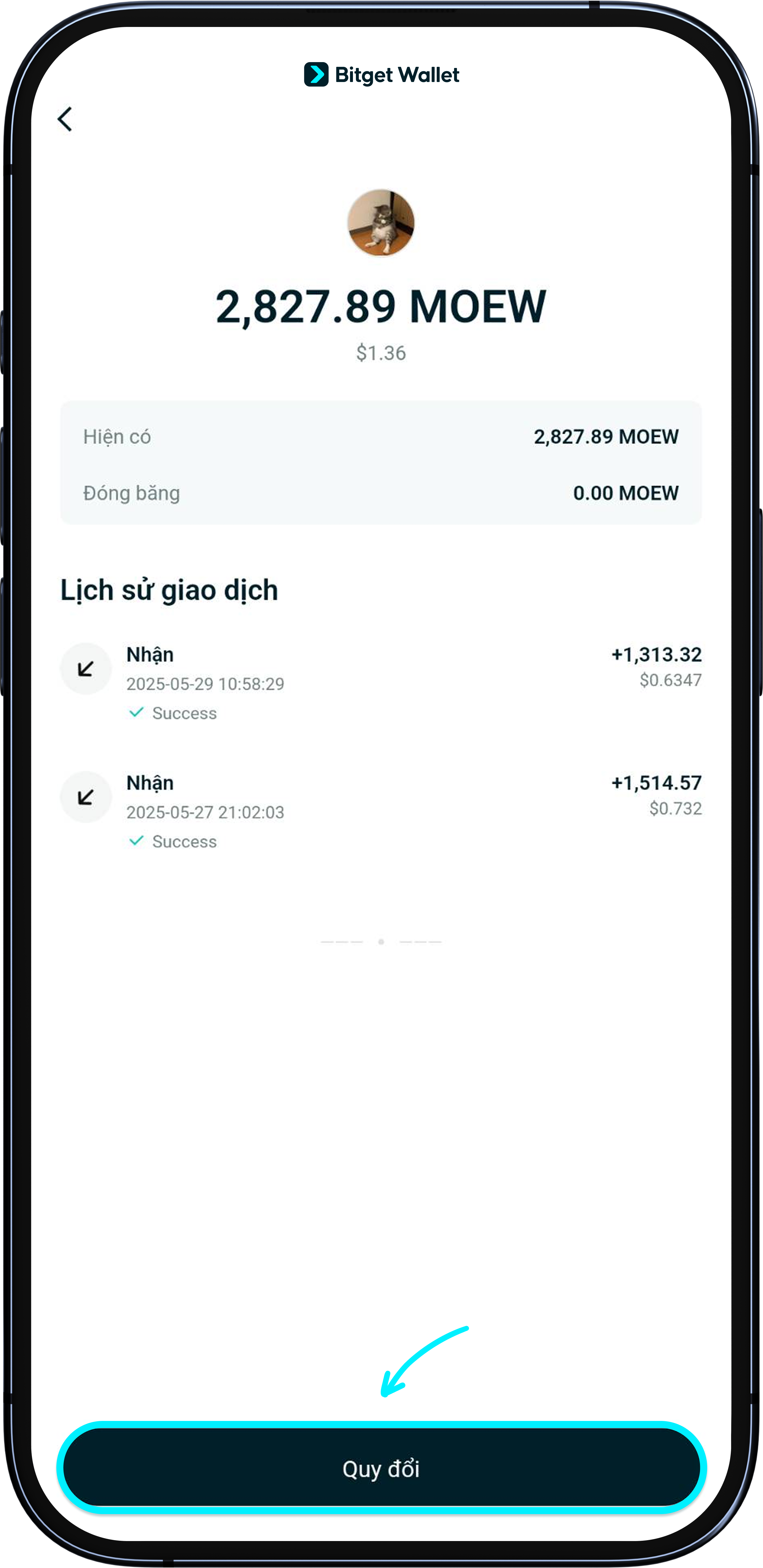 Nhận phần thưởng khi tham gia sự kiện