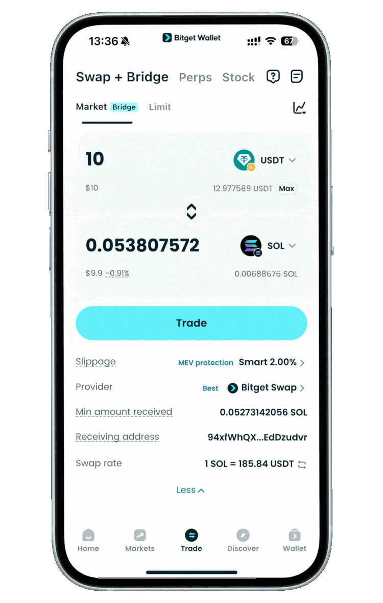 How to start swapping