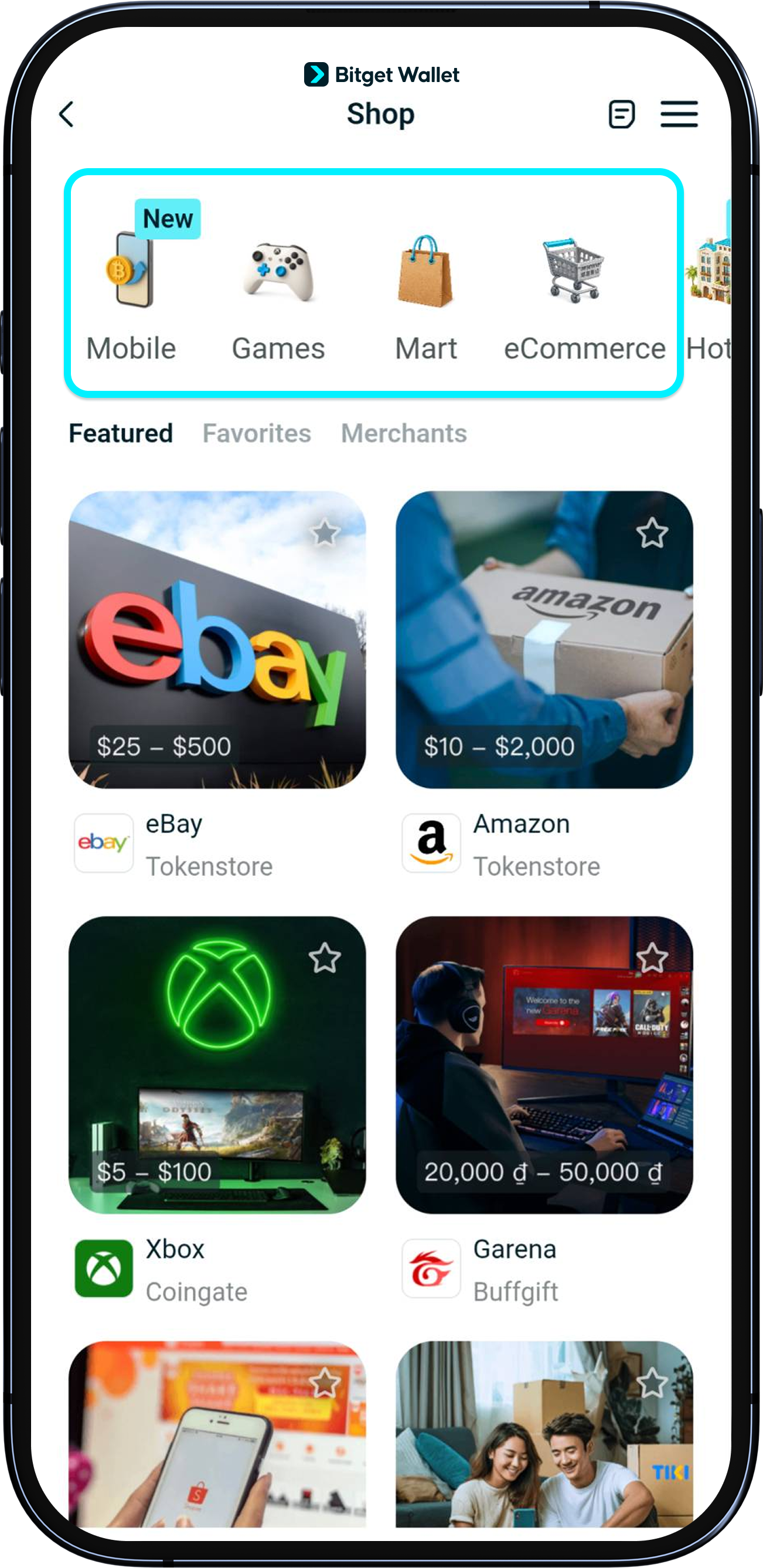 विभिन्न श्रेणियों का अन्वेषण करें