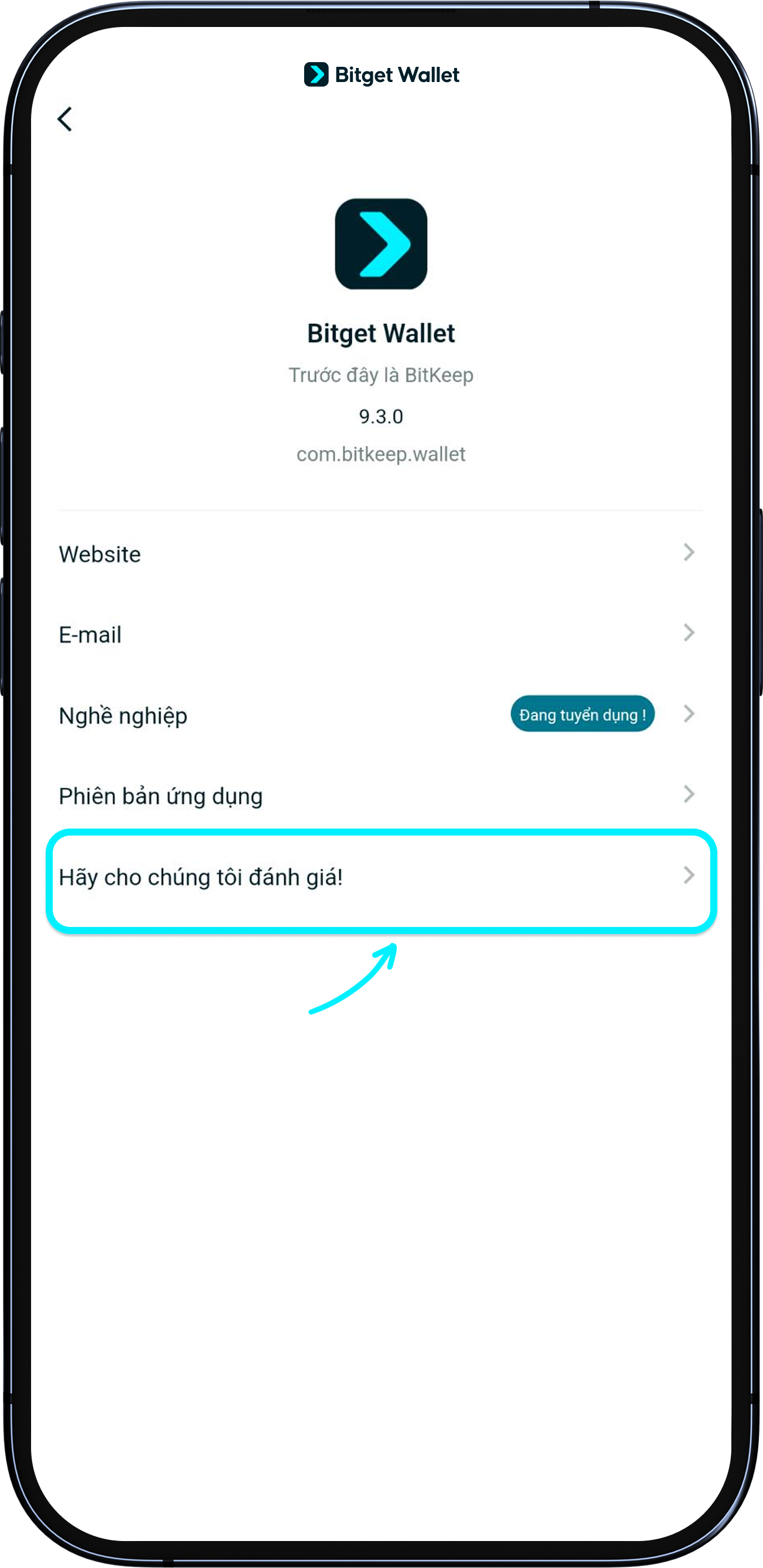 Tăng cường bảo mật Bitget Wallet
