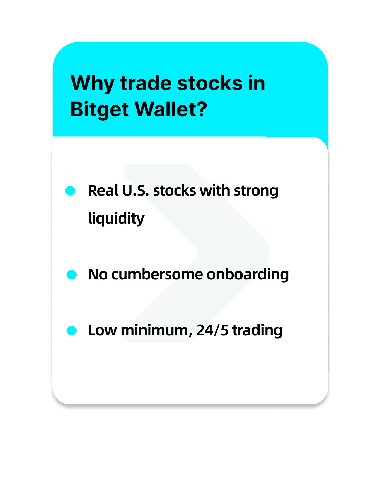 কেন Bitget Wallet এ স্টক ট্রেড করবেন?