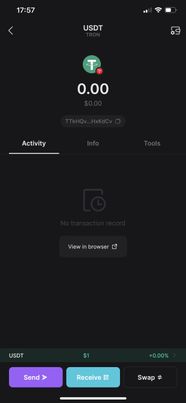 Best TRC20 USDT TRON Wallet App BitKeep