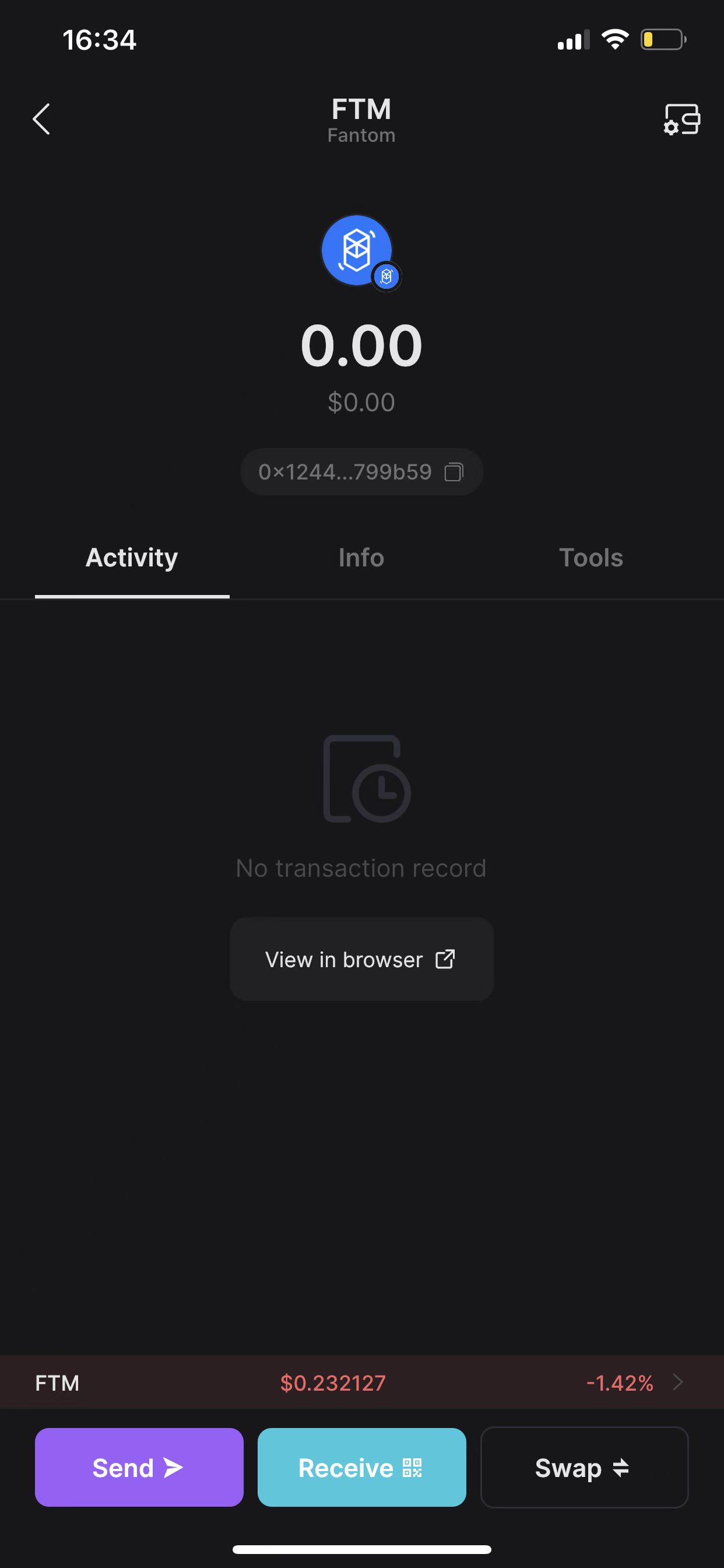 Download BitKeep Fantom (FTM) wallet app